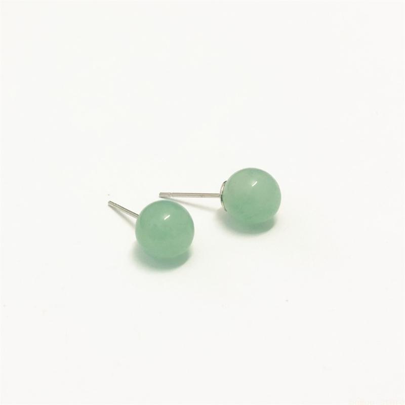 Formal Wear Jewelry For Women - 31BF Natuurlijk Kristal Ronde Kraal Oorbellen