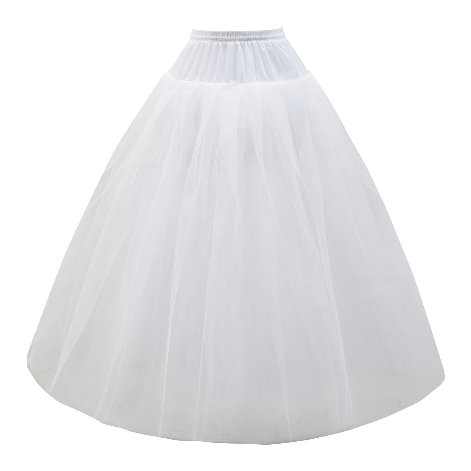 Women Formal Wear Combination - Dames lange crinoline petticoat slip volledige