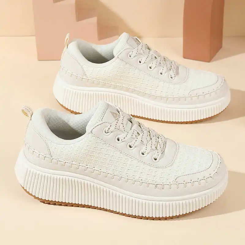 Resale Women'S Formal Wear - Bruine schoenen Dames Flats Herfstlaarzen Sneakers