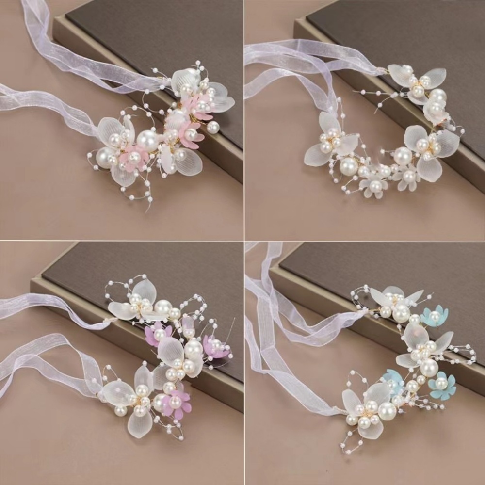 Formal Wear Hairstyles For Women - 2-pack haaraccessoires met bloemenlint, elegante stijl,