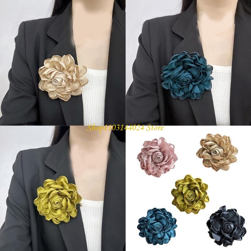Formal Wear Jewelry For Women - N5KE Dameskraag Reversspeld Dame Bloembroches Perfect