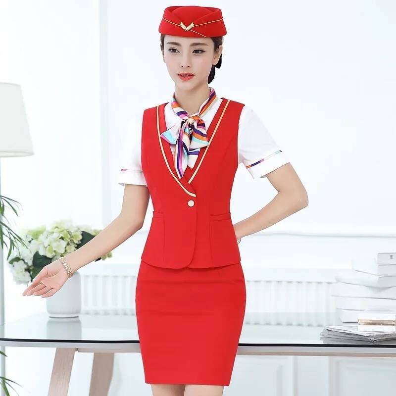 Women Formal Wear Vest - Formele damespakken met tops en rok