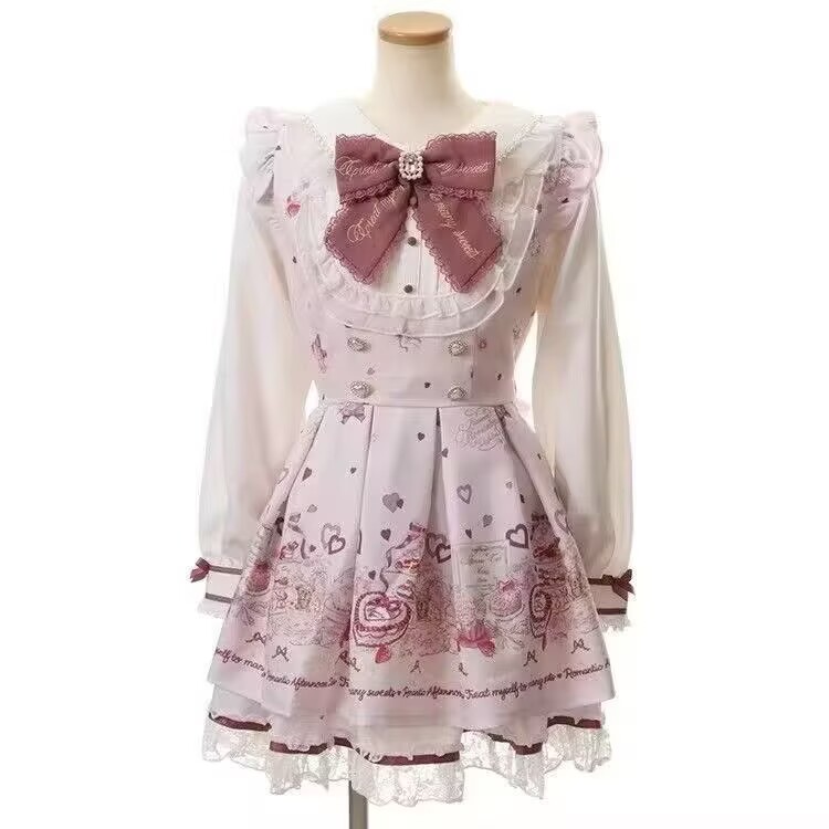 Japanse Kawaii Strass Boog Jur - Japanese Women Formal Wear recensie en prijs