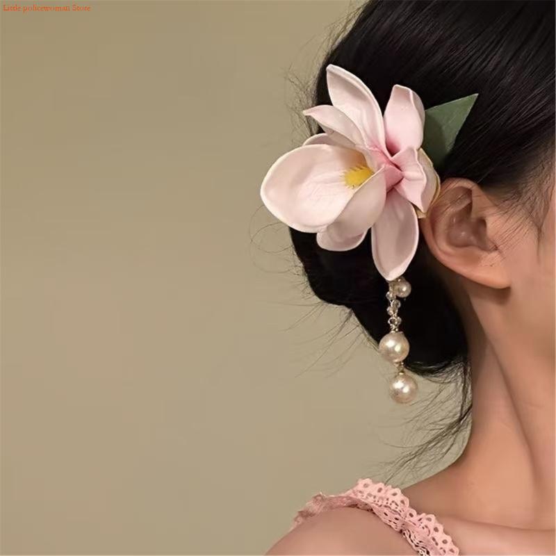 F92D Elegante Magnolia Bloem H - Formal Wear Hairstyles For Women recensie en prijs