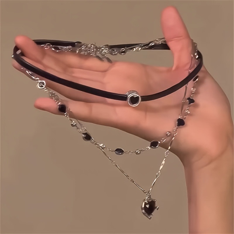 Gotische gelaagde hartvormige  - Formal Wear Jewelry For Women recensie en prijs