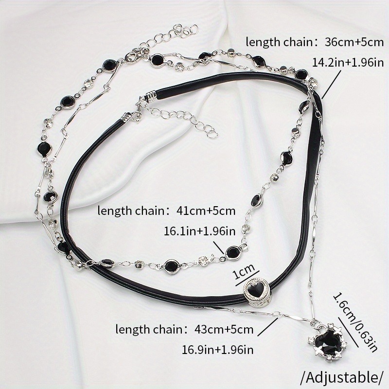 Gotische gelaagde hartvormige  - Formal Wear Jewelry For Women recensie en prijs