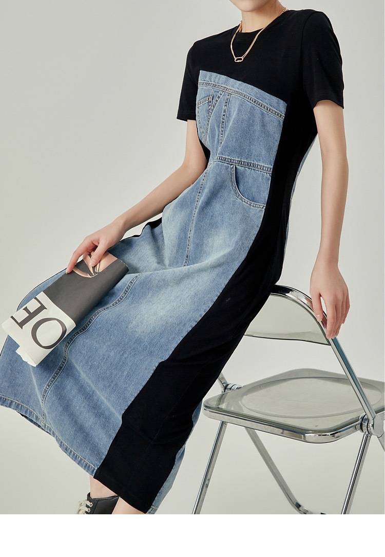 Denim Jurk Vrouwen Lange Jurke - Formal Wear Gowns For Women recensie en prijs