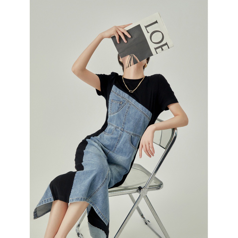 Denim Jurk Vrouwen Lange Jurke - Formal Wear Gowns For Women recensie en prijs