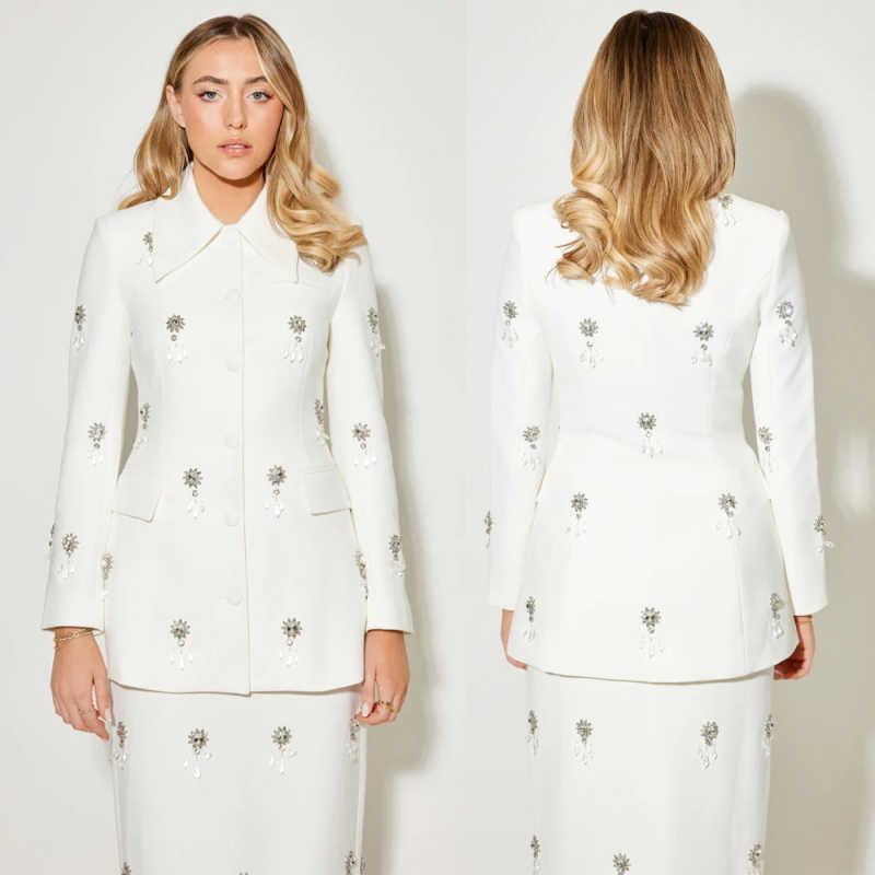 Chique damespakken 2-delige bl - Women Formal Wear With Skirt recensie en prijs