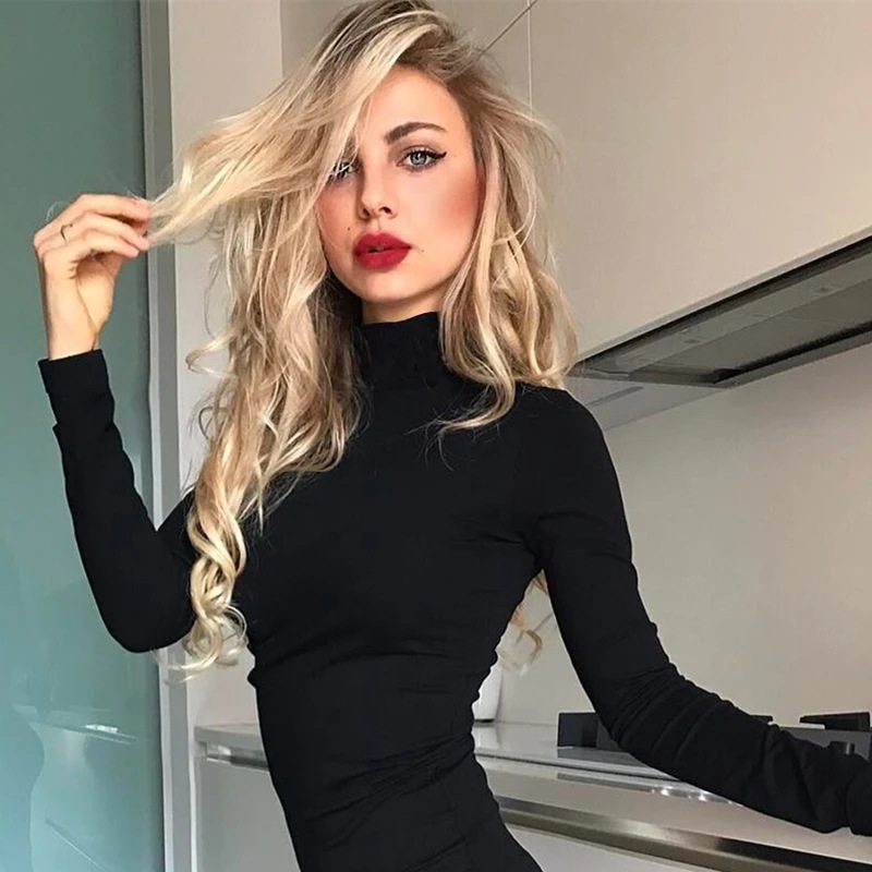 Coltrui bodysuit dames lange m - Turtleneck Bodysuit Office recensie en prijs