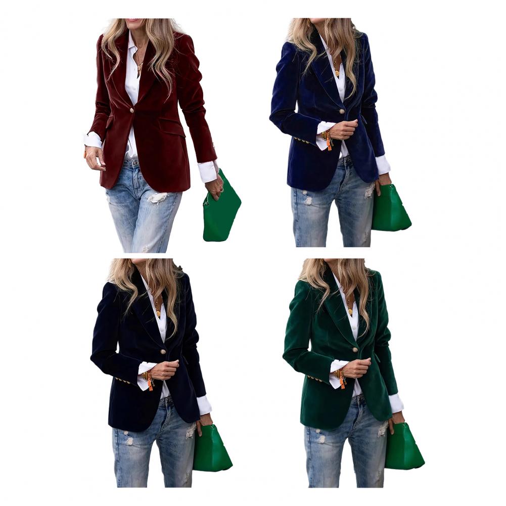 Fluwelen grote maat dames gala - Women Formal Wear Blazers recensie en prijs
