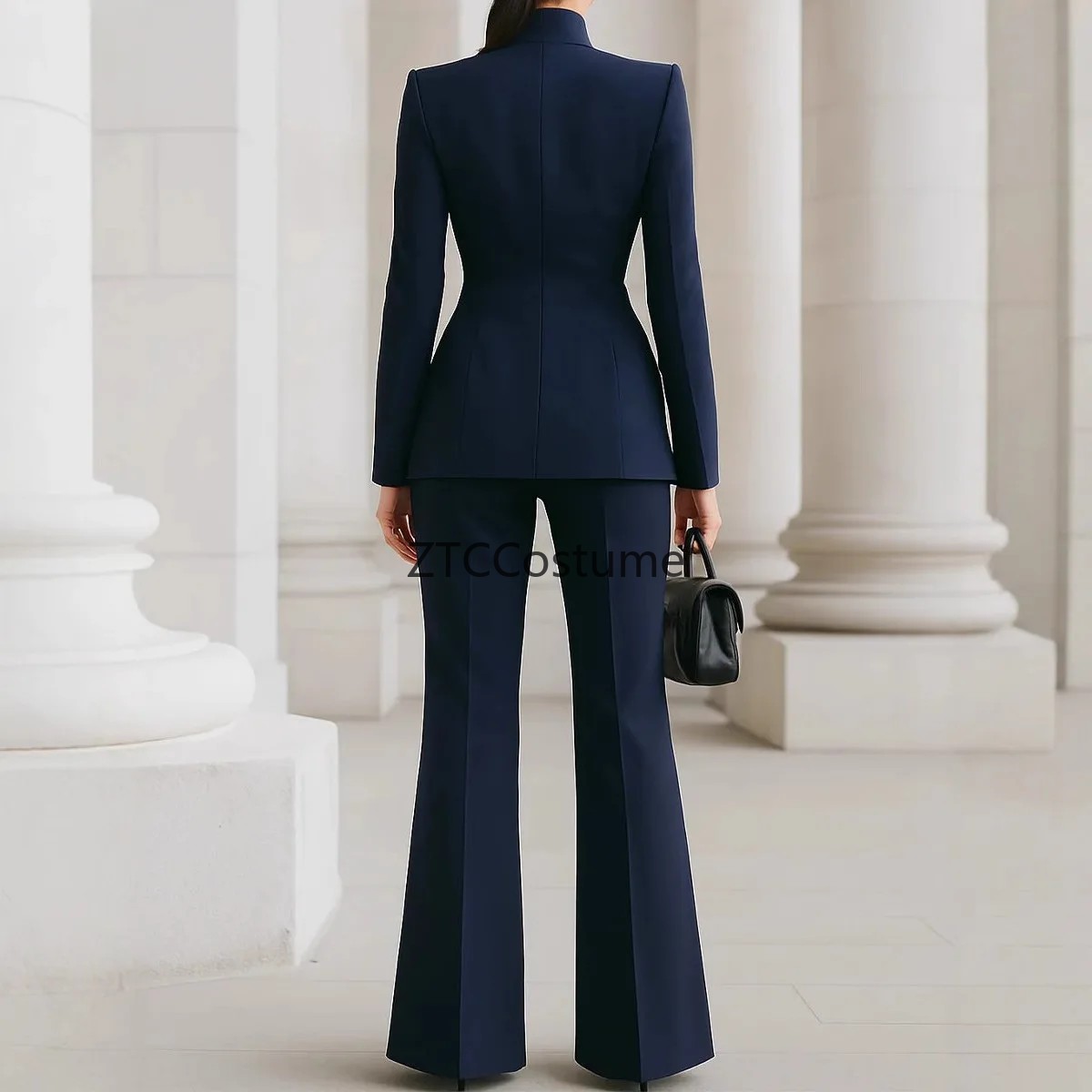 Cosplay damespakset met lange  - Women Formal Office Wear Tops recensie en prijs