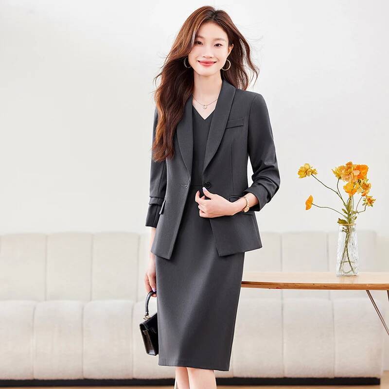 Hoge kwaliteit stof damespakke - Women Formal Wear Blazers recensie en prijs