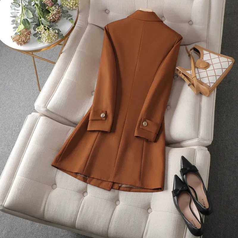 Herfst Winterjas Vrouwen Lange - Women Formal Wear Blazers recensie en prijs