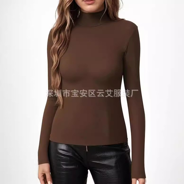 Dames Getailleerd Effen Kleur  - Turtleneck Bodysuit Office recensie en prijs
