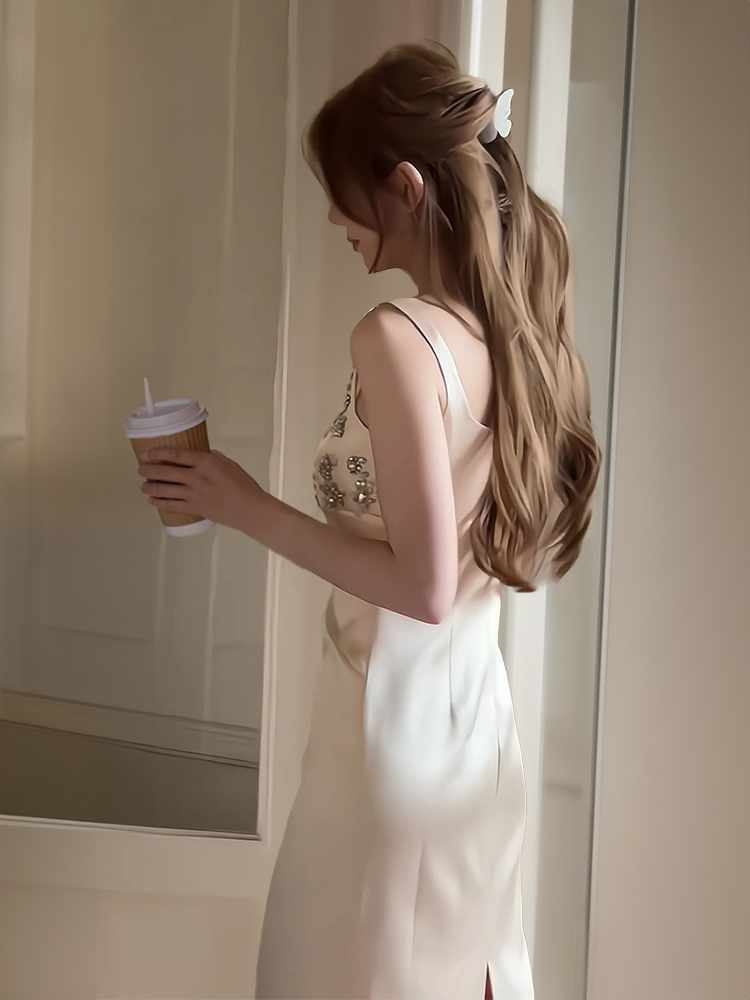 Elegante, zware satijnen avond - Formal Wear Gowns For Women recensie en prijs
