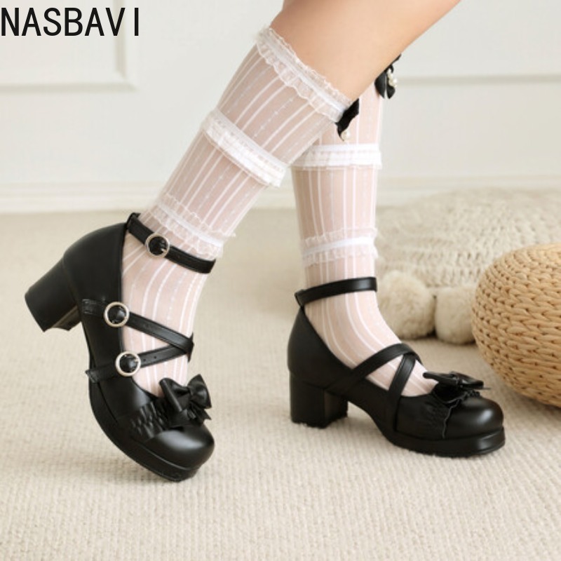 NASBAVI Dames Lolitas Mary Jan - Women Formal Office Wear Tops recensie en prijs