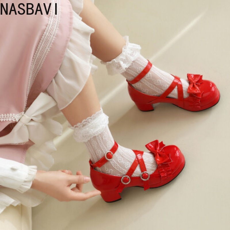 NASBAVI Dames Lolitas Mary Jan - Women Formal Office Wear Tops recensie en prijs