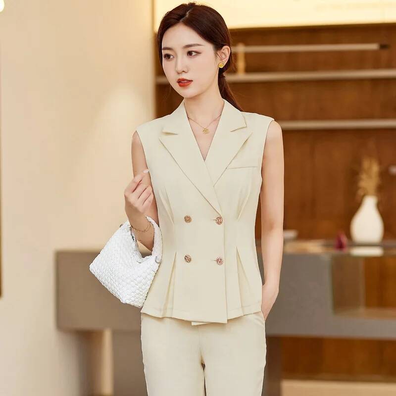 Dames elegante broekpakken met - Women Formal Wear Vest recensie en prijs
