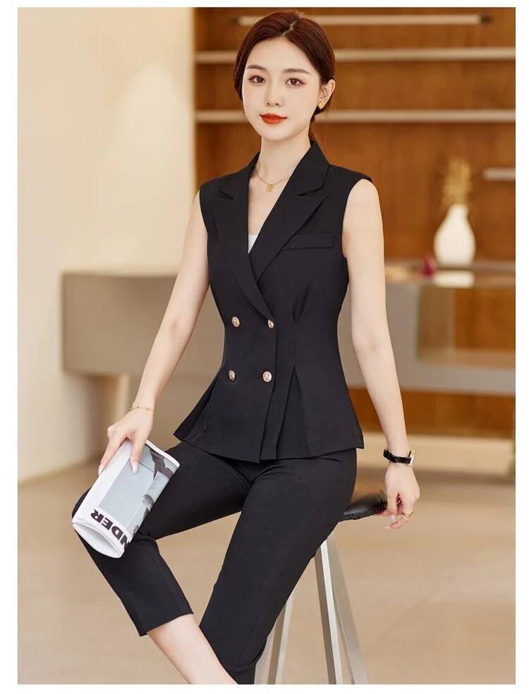 Dames elegante broekpakken met - Women Formal Wear Vest recensie en prijs