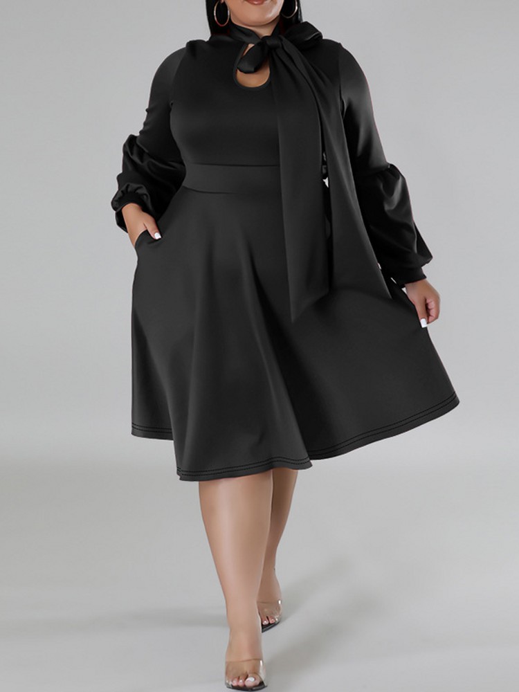 XL-5XL Plus Size Elegante Midi - Women Formal Office Wear Tops recensie en prijs
