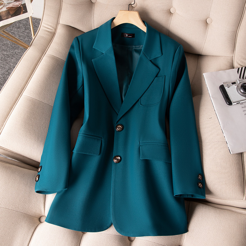 Blauw Zwart Groen Vrouwen Form - Women Formal Wear Blazers recensie en prijs